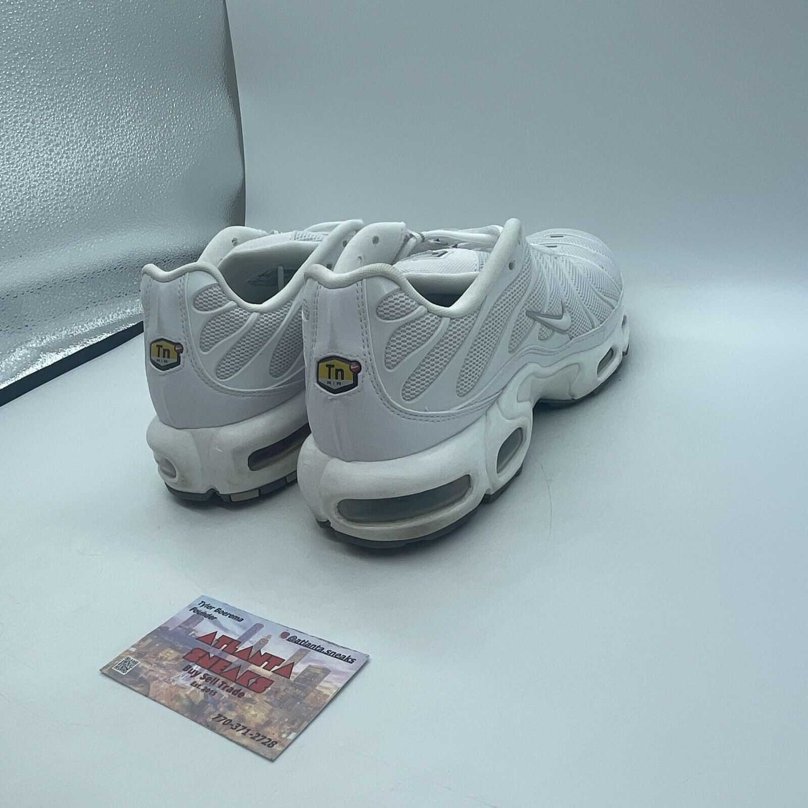 Size 9.5 - Nike Air Max Plus White (604133-139)