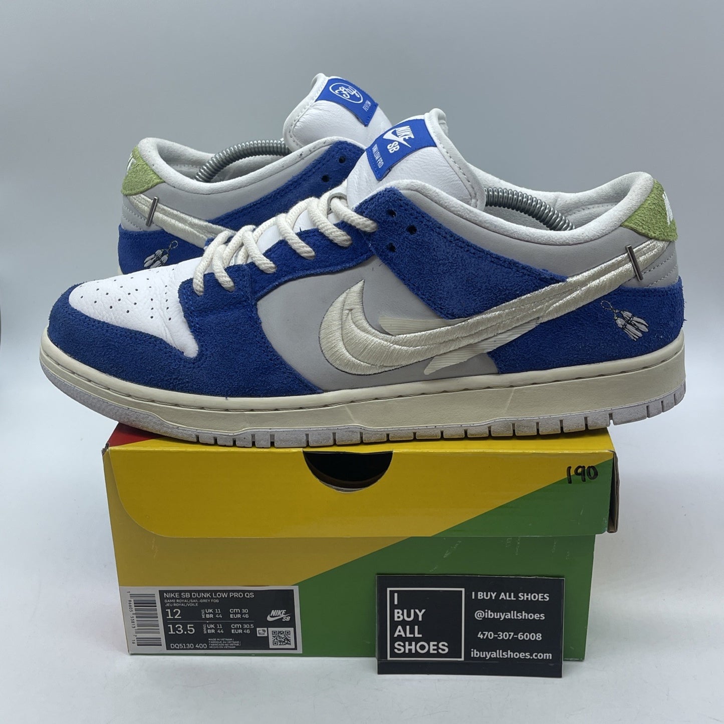 Size 12 - Nike Fly Streetwear x Dunk Pro SB Low Gardenia Suede (DQ5130-400)