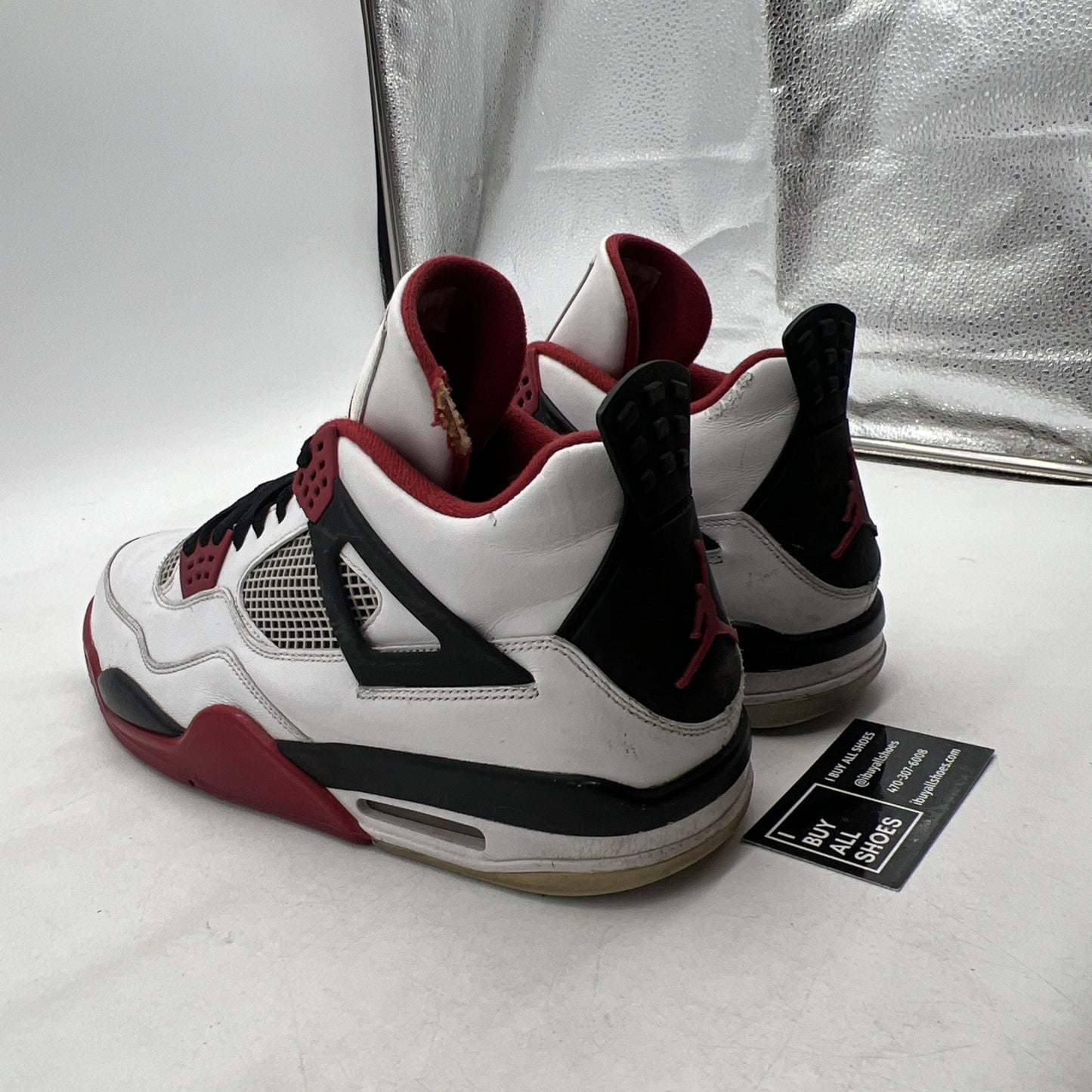 Size 14 - Air Jordan 4 Retro Fire Red 2012 (308497-110)