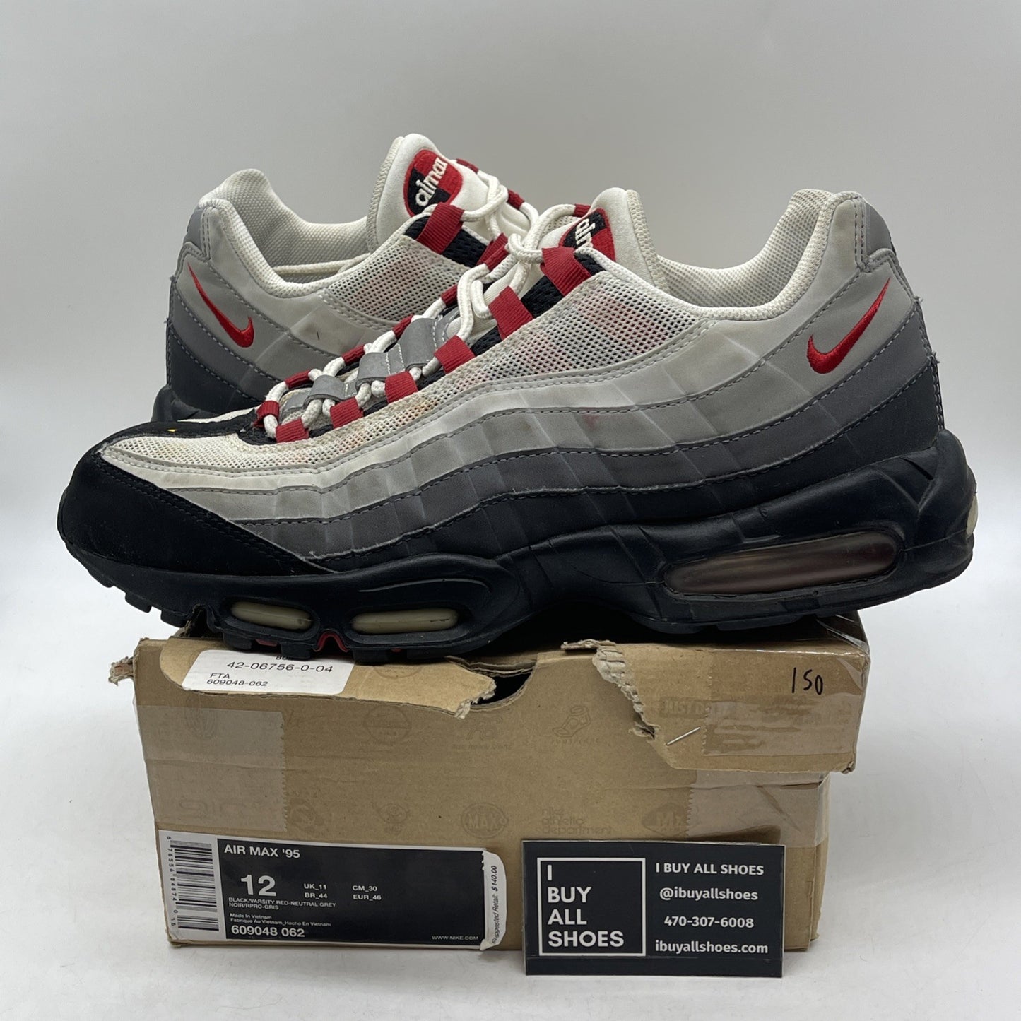 Size 12 - Nike Air Max 95 Chili (609048-062)