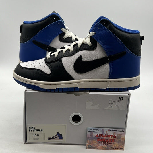 Size 10.5 - Nike Dunk High 'Travis Blue Black' Sneakers (FV5511-900)