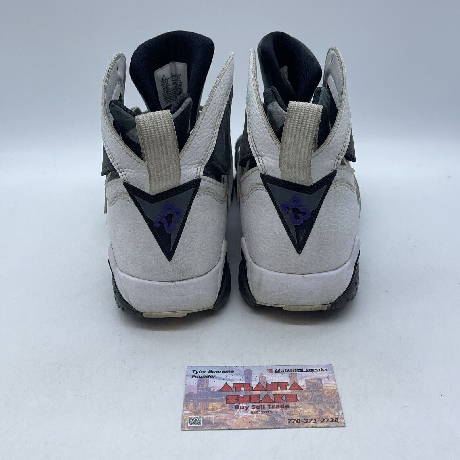 Size 8.5 - Air Jordan 7 Retro 2021 Flint Grey Suede White Leather (CU9307-100)