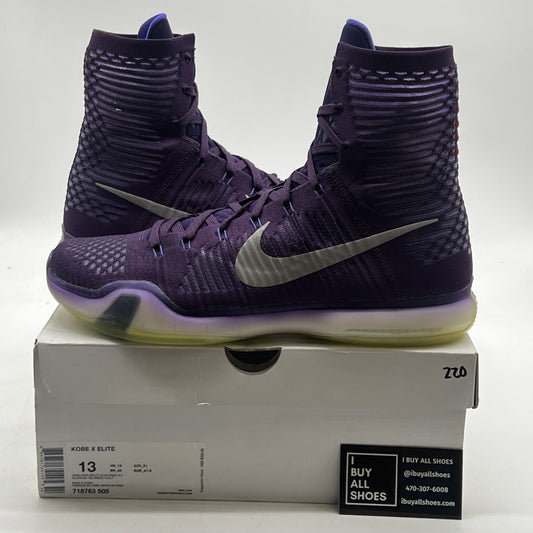 Size 13 - Nike Kobe 10 Elite Team (718763-505)