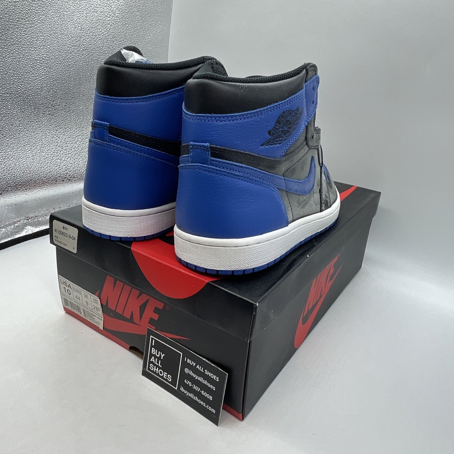 Size 10 - Air Jordan 1 Retro OG High Royal (555088-007)