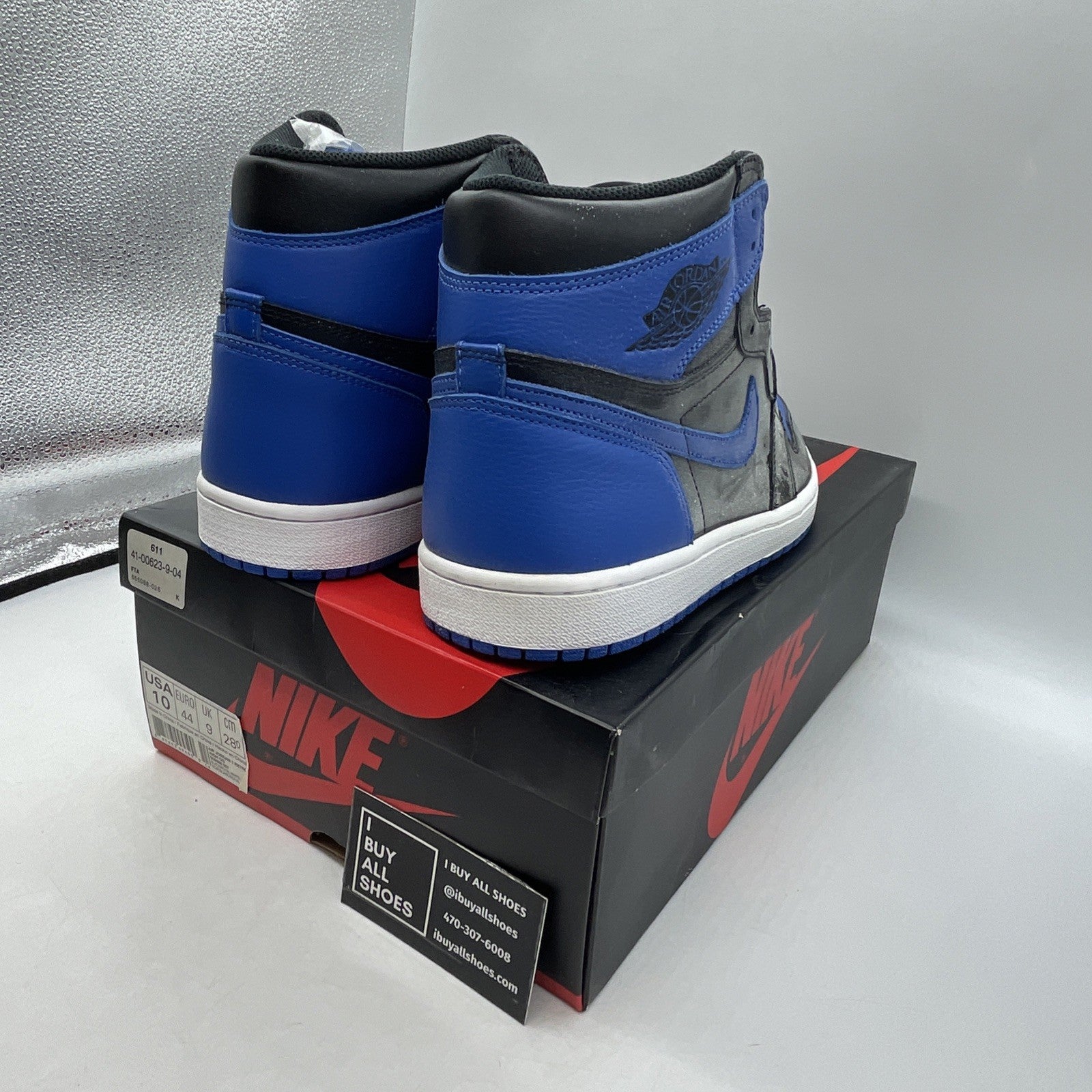 Size 10 - Air Jordan 1 Retro OG High Royal (555088-007)