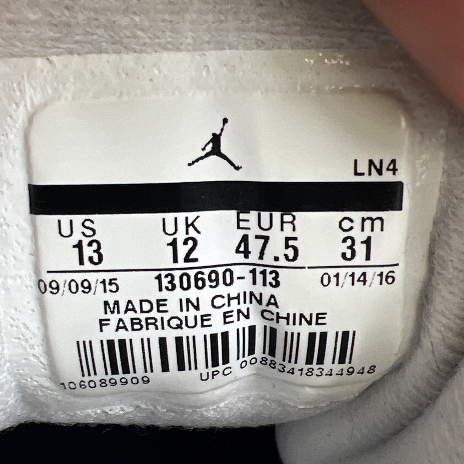 Size 13 - Air Jordan 12 Retro French Blue 2016 (130690-113)