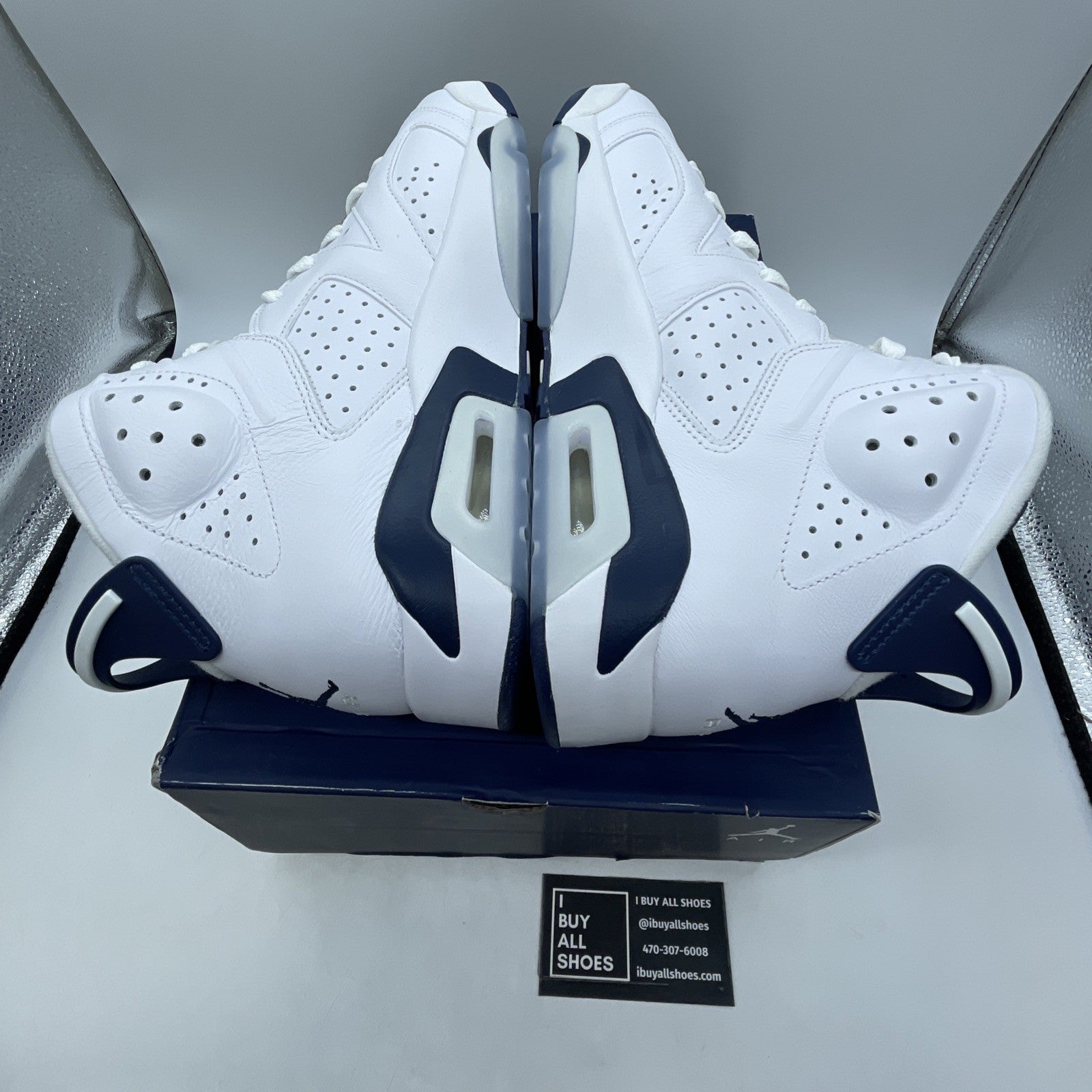 Size 10.5 - Air Jordan 6 Retro Midnight Navy (CT8529-141)