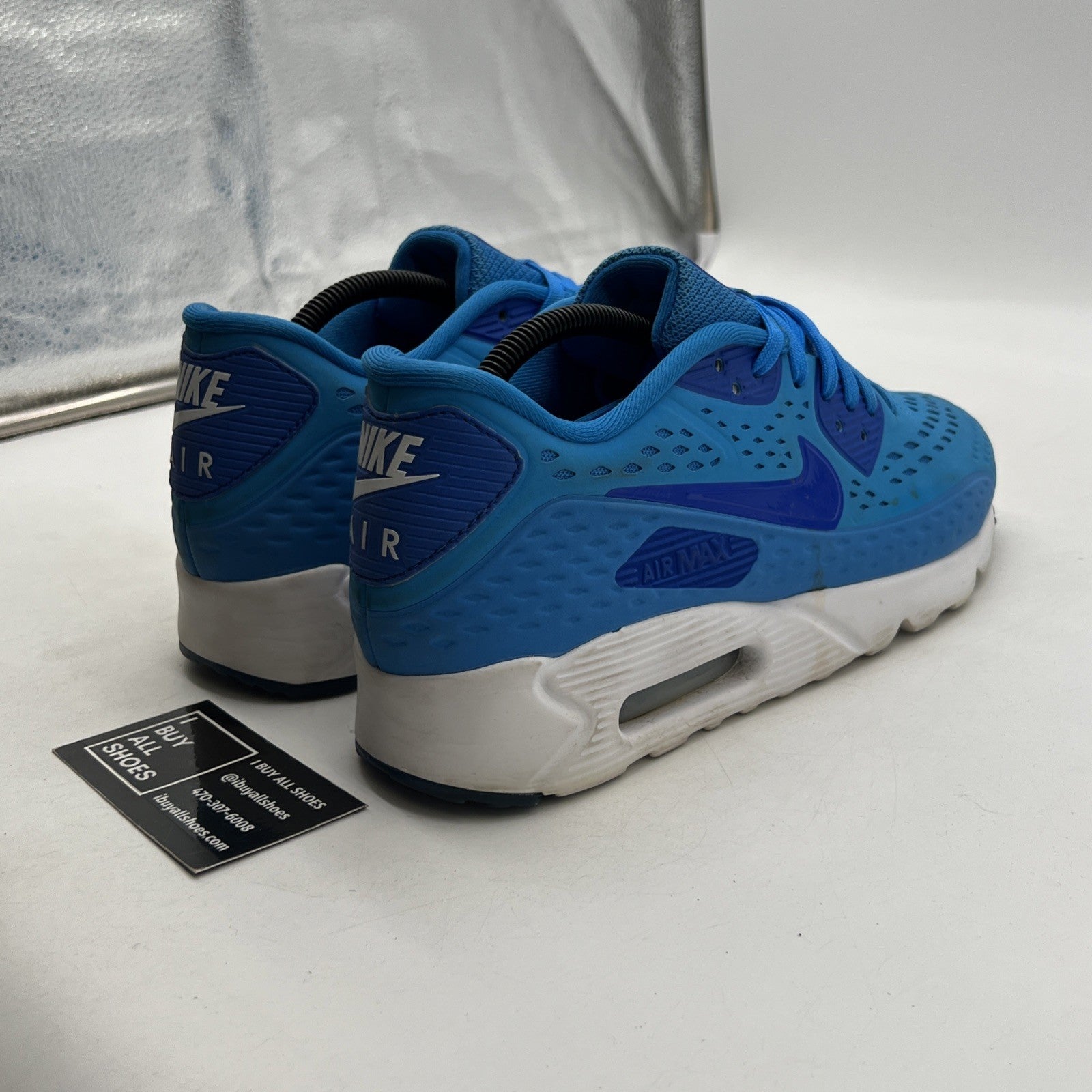 Size 10 - Nike Air Max 90 Ultra BR Light Photo Blue (725222-404)