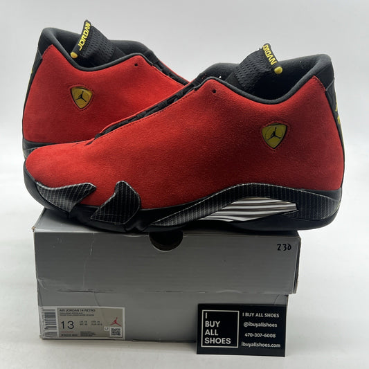 Size 13 - Air Jordan 14 Retro 2025 Ferrari (IF5015-600)