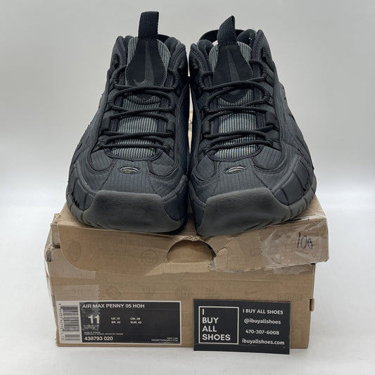 Size 11 - Nike Air Max Penny 05 Hoh Black Suede (438793-020)