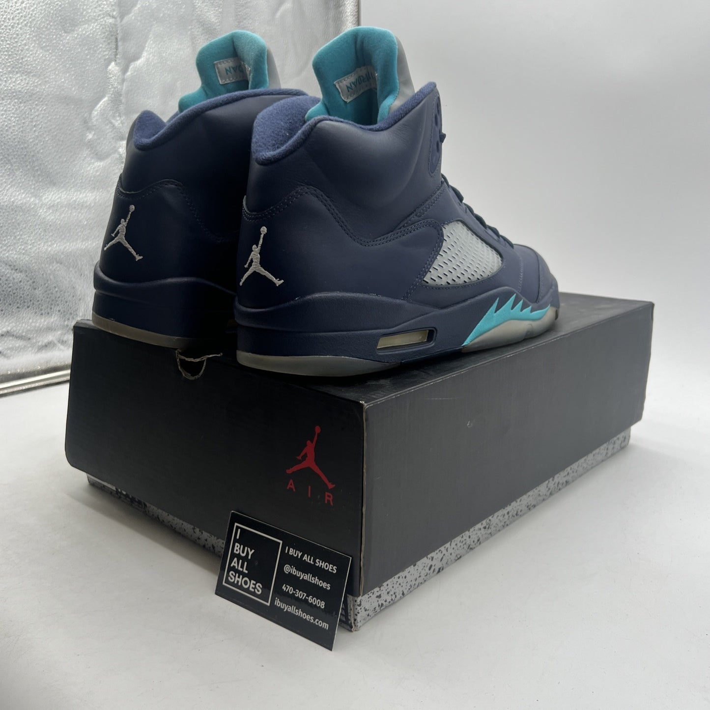 Size 13 - Air Jordan 5 Retro Pre-Grape (136027-405)