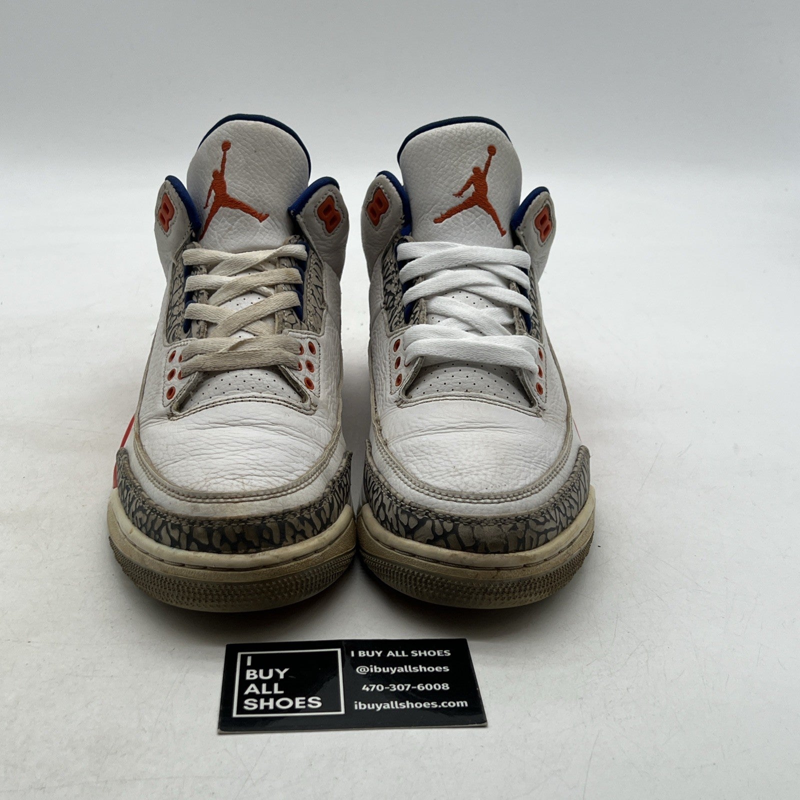Size 8 - Air Jordan 3 Retro Knicks (136064-148)
