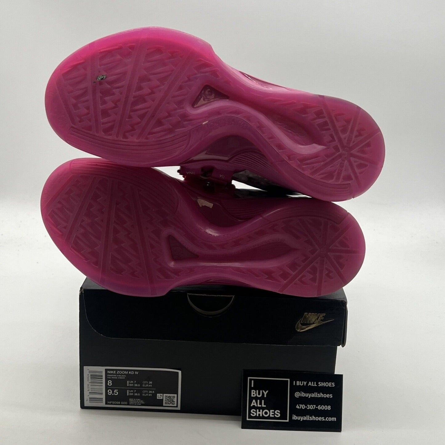 Size 8 - Nike Zoom KD 4 2024 Aunt Pearl (HF9098-600)