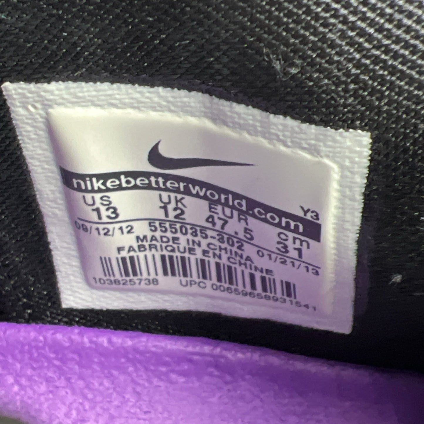 Size 13 - Nike Kobe 8 Easter - (555035-302)