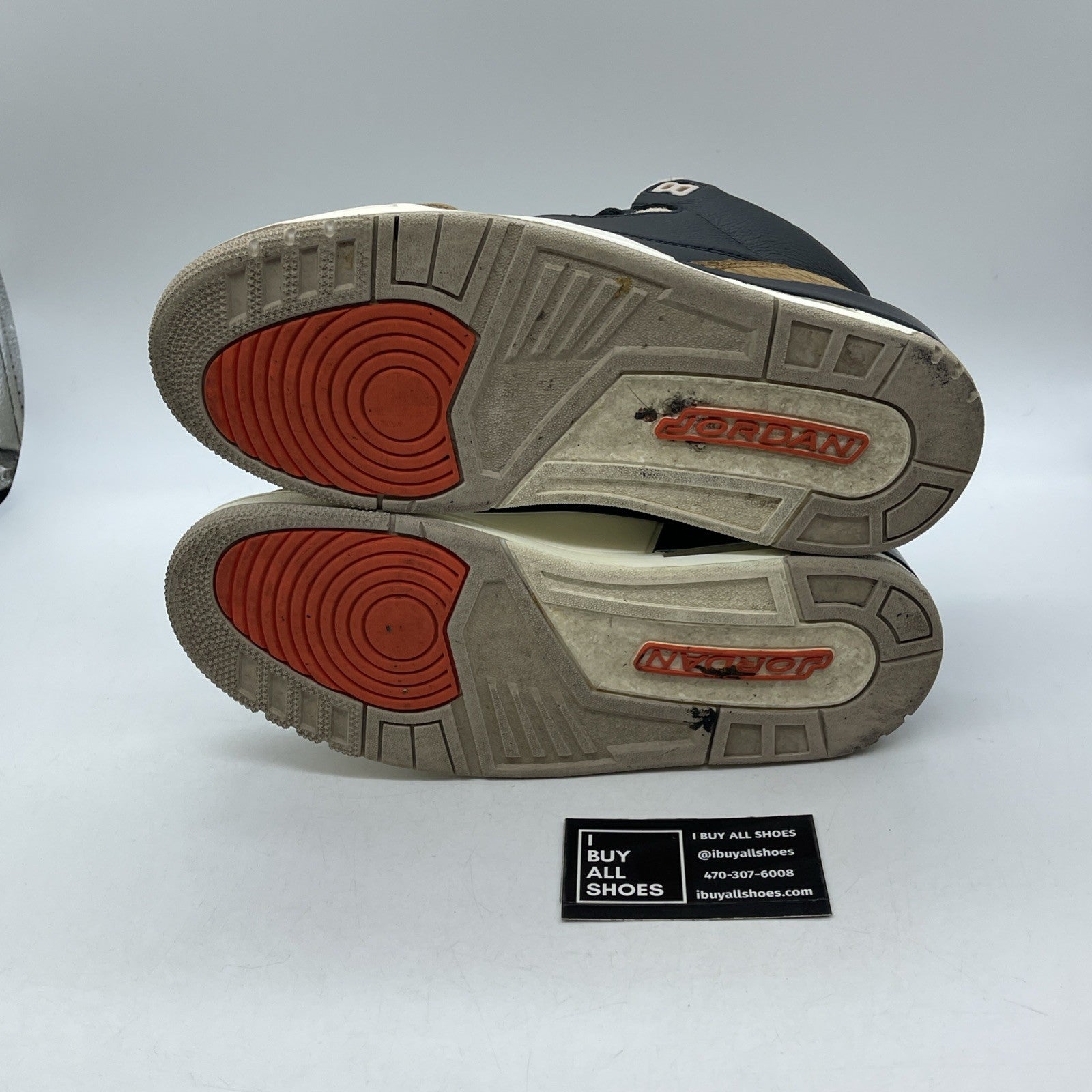 Size 8.5 - Jordan 3 Retro Mid Desert Elephant Black Brown Suede (CT8532-008)