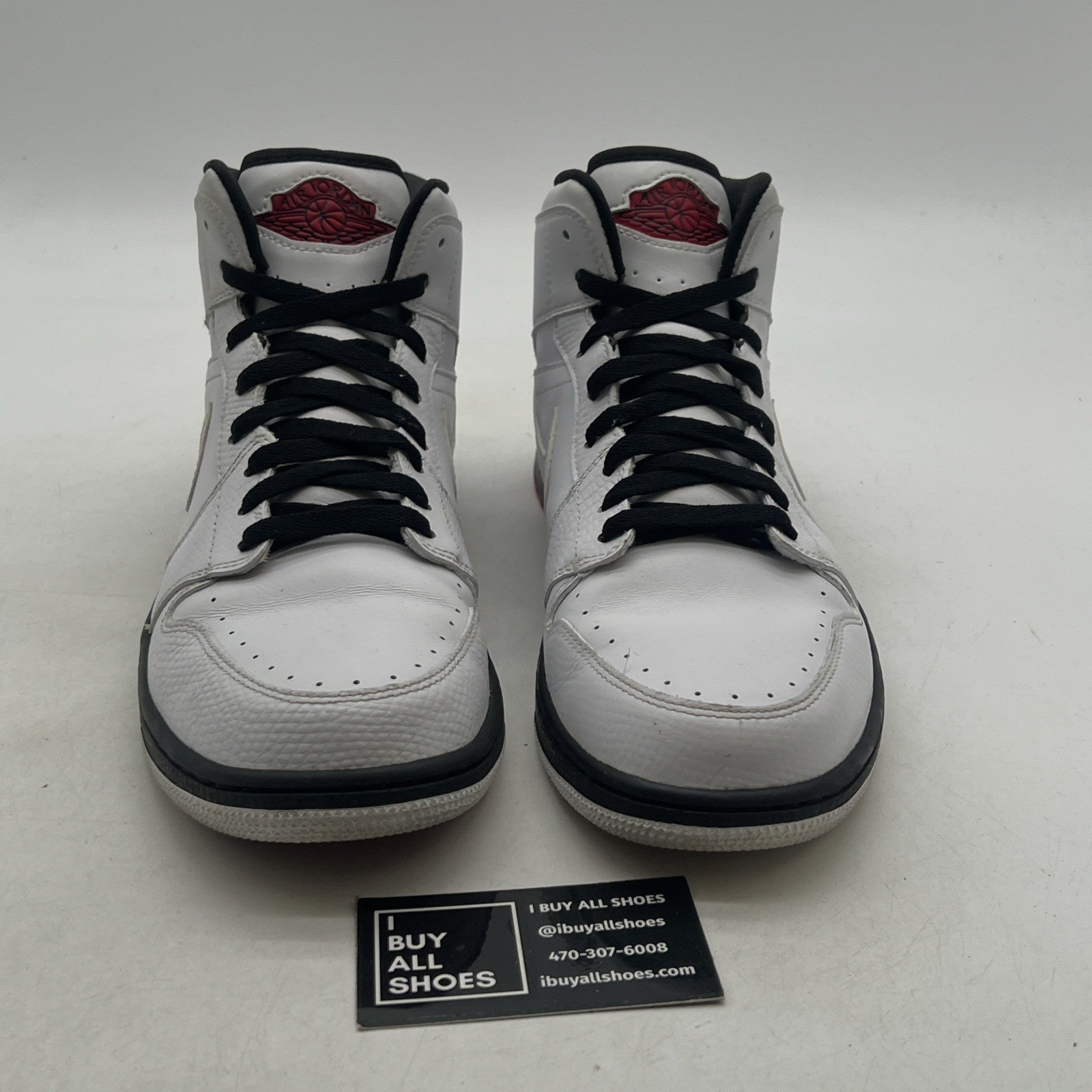 Size 11.5 - Air Jordan 1 Retro 86 White Gym Red (644490-101)