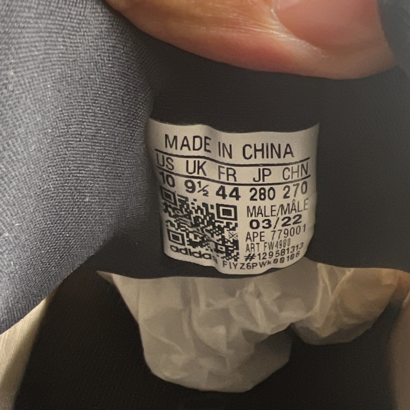 Size 10 - adidas Yeezy Boost 700 V3 Azael (FW4980)