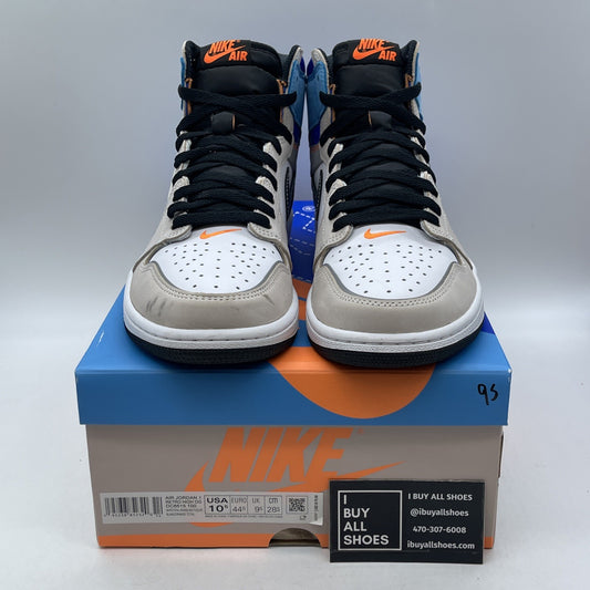 Size 10.5 - Air Jordan 1 Retro OG High Prototype White Leather (DC6515-100)