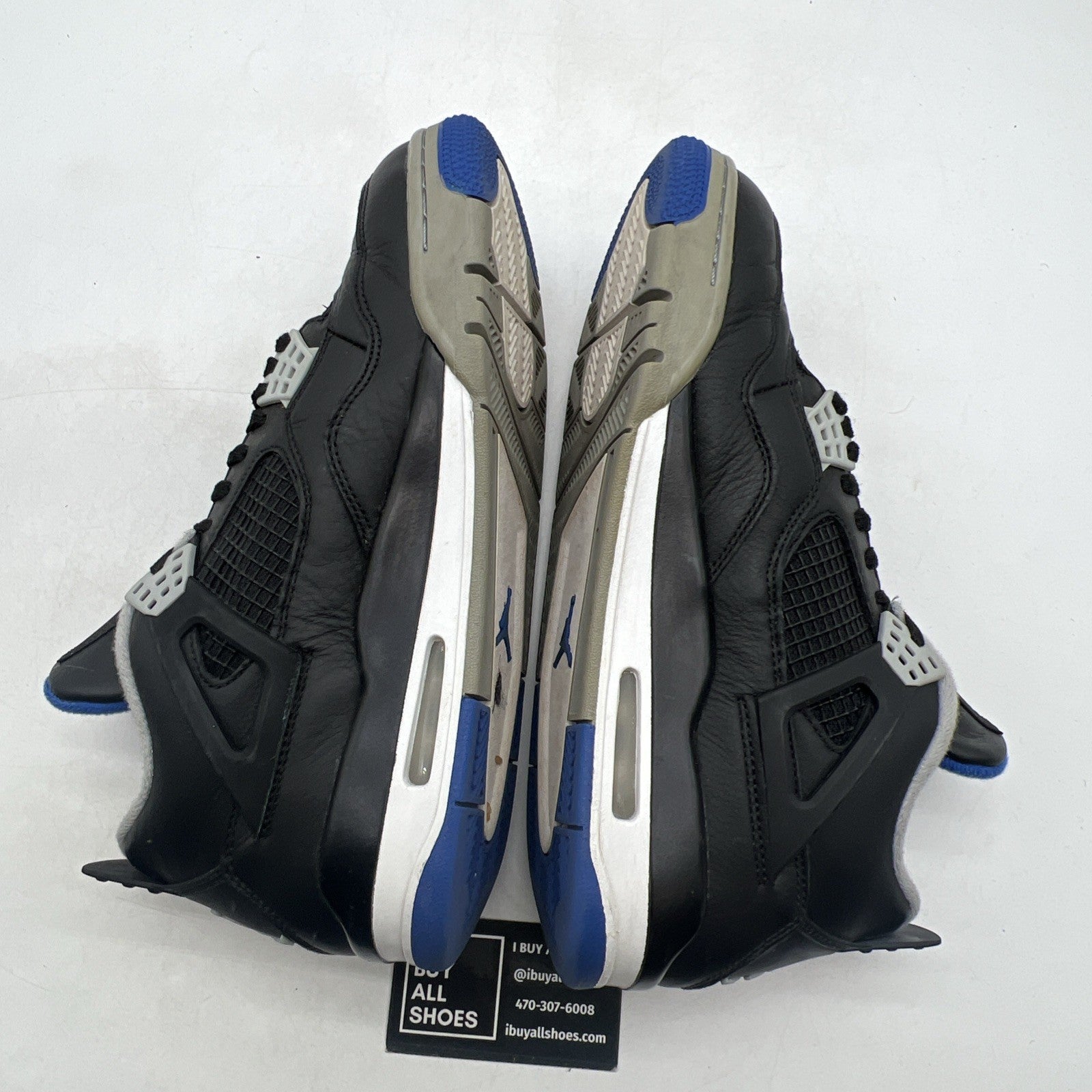 Size 9.5 - Air Jordan 4 Retro Motorsports Alternate (408497-006)