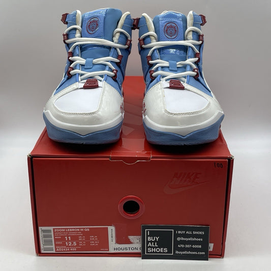 Size 11 - Nike Zoom LeBron 3 Houston Oilers (AO2434-400)