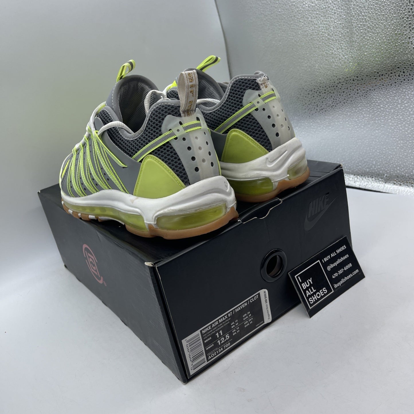Size 11 - Nike CLOT x Air Max 97 Haven Volt (AO2134-700)