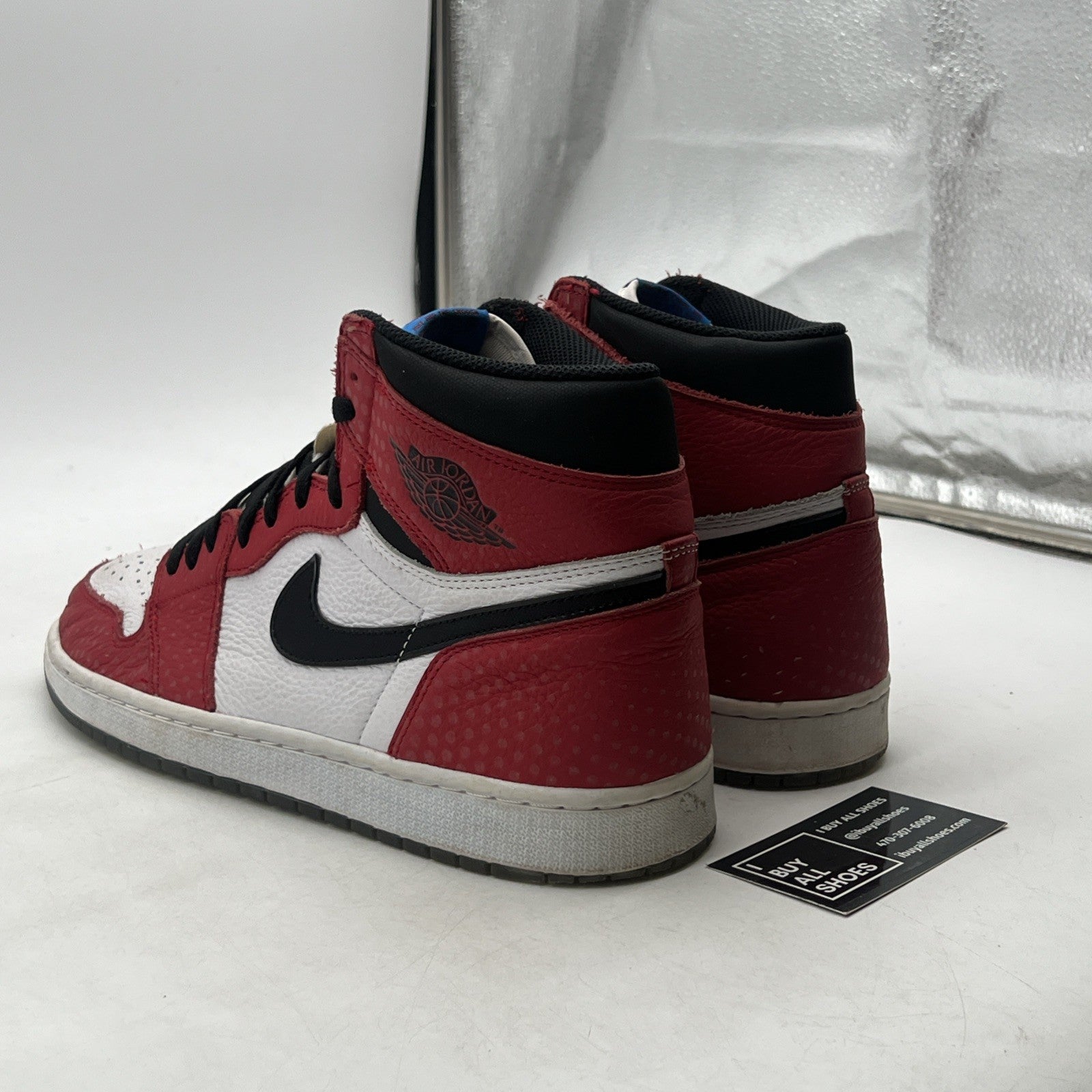 Size 12 - Air Jordan 1 OG Special Box x Marvel High Origin Story (555088-602)