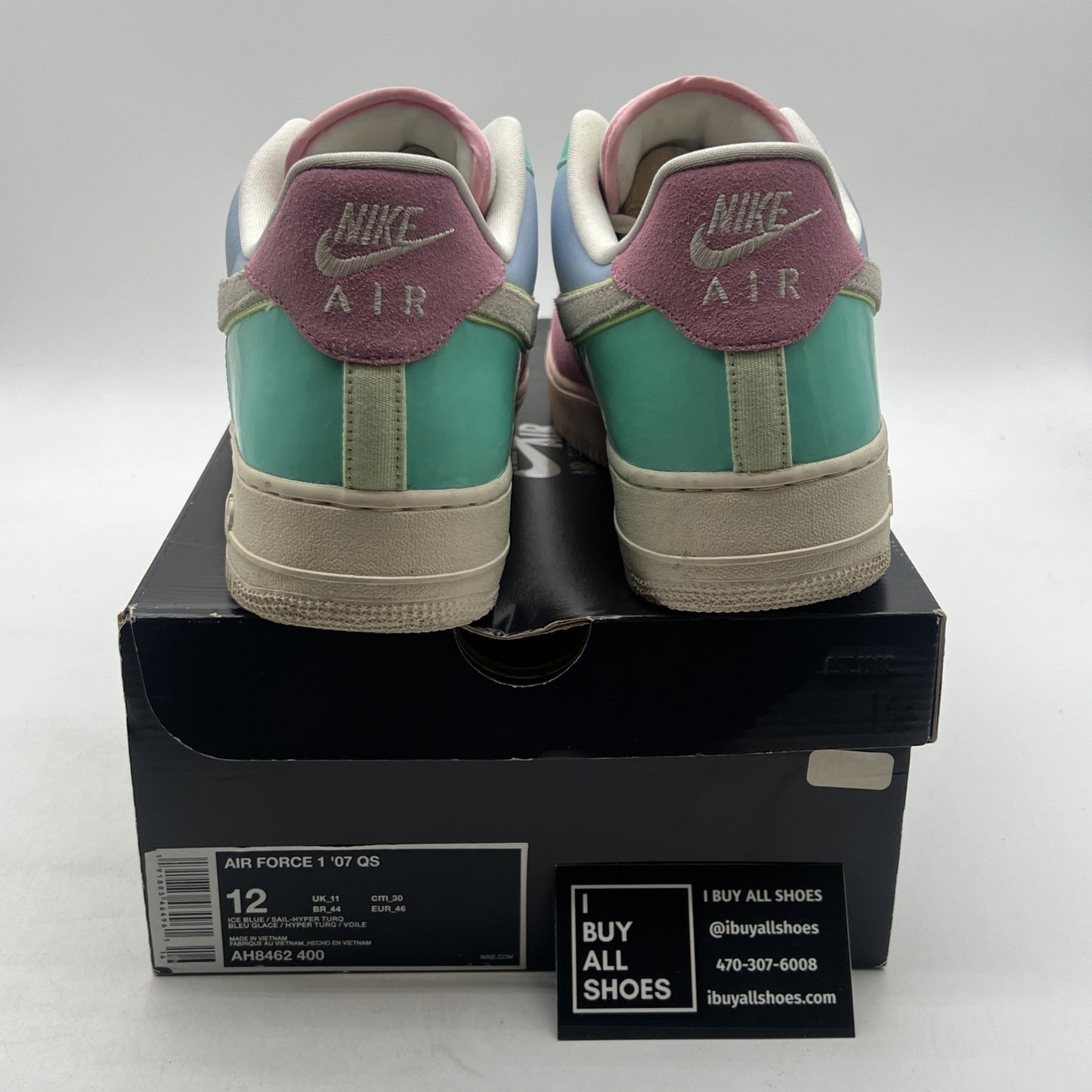 Size 12 - Nike Air Force 1 2018 Low Spring Patchwork (AH8462-400)