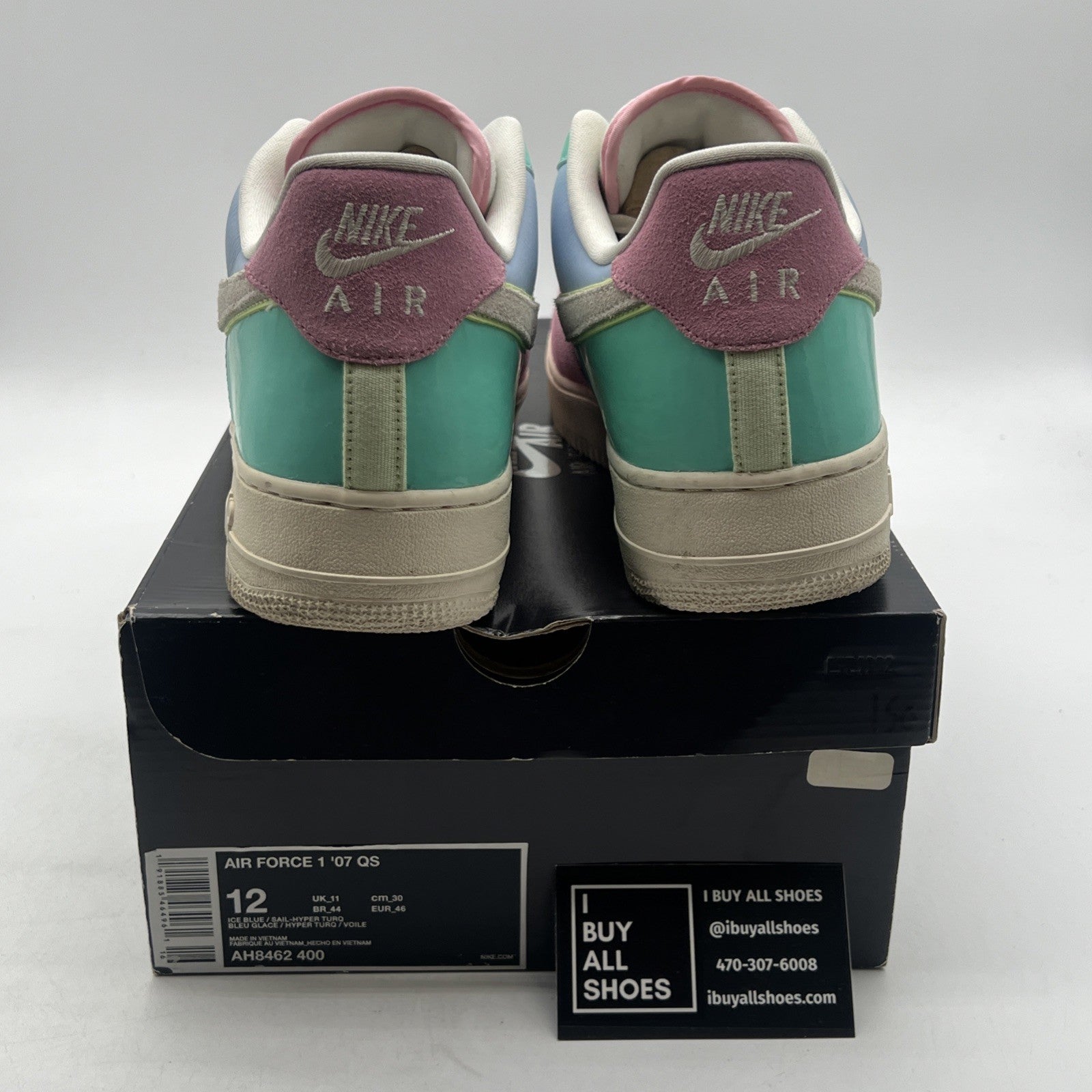 Size 12 - Nike Air Force 1 2018 Low Spring Patchwork (AH8462-400)
