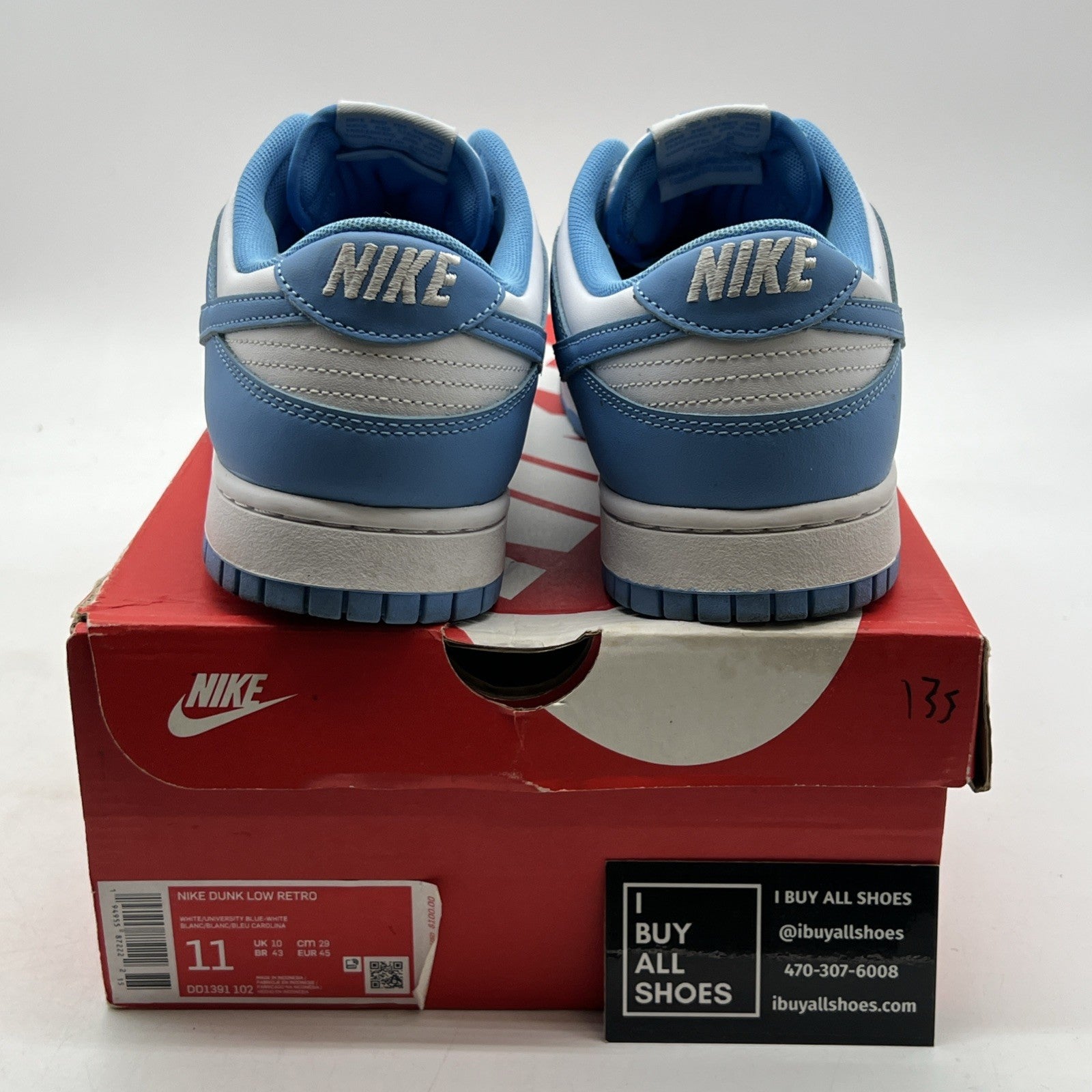 Size 11 - Nike Dunk Low University Blue (DD1391-102)
