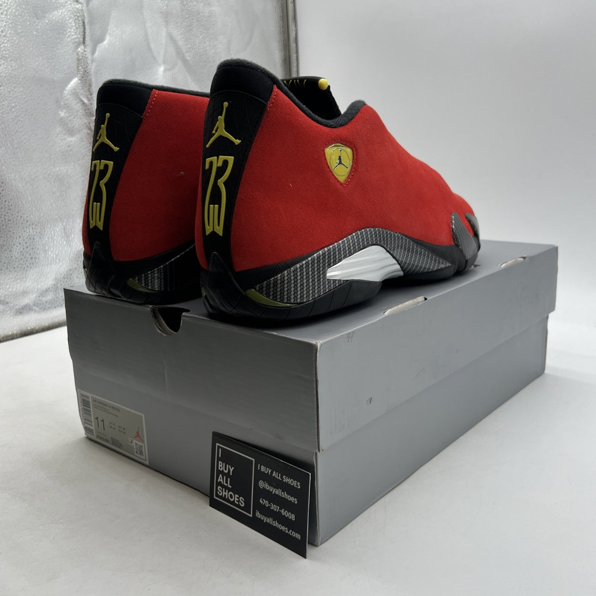 Size 11 - Air Jordan 14 Retro 2025 Ferrari (IF5015-600)