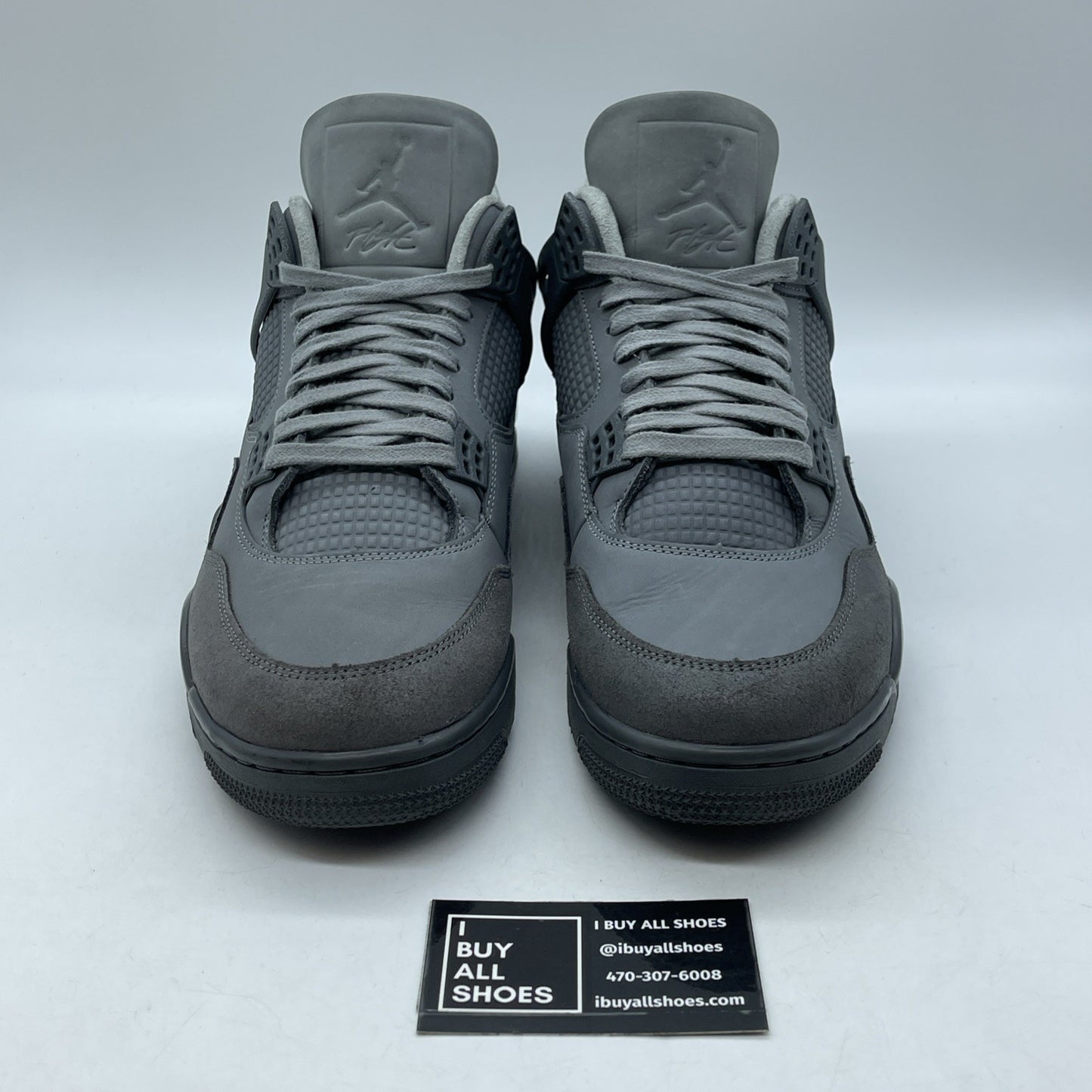 Size 12 - Air Jordan 4 Retro SE Wet Cement Grey Suede (FQ7928-001)