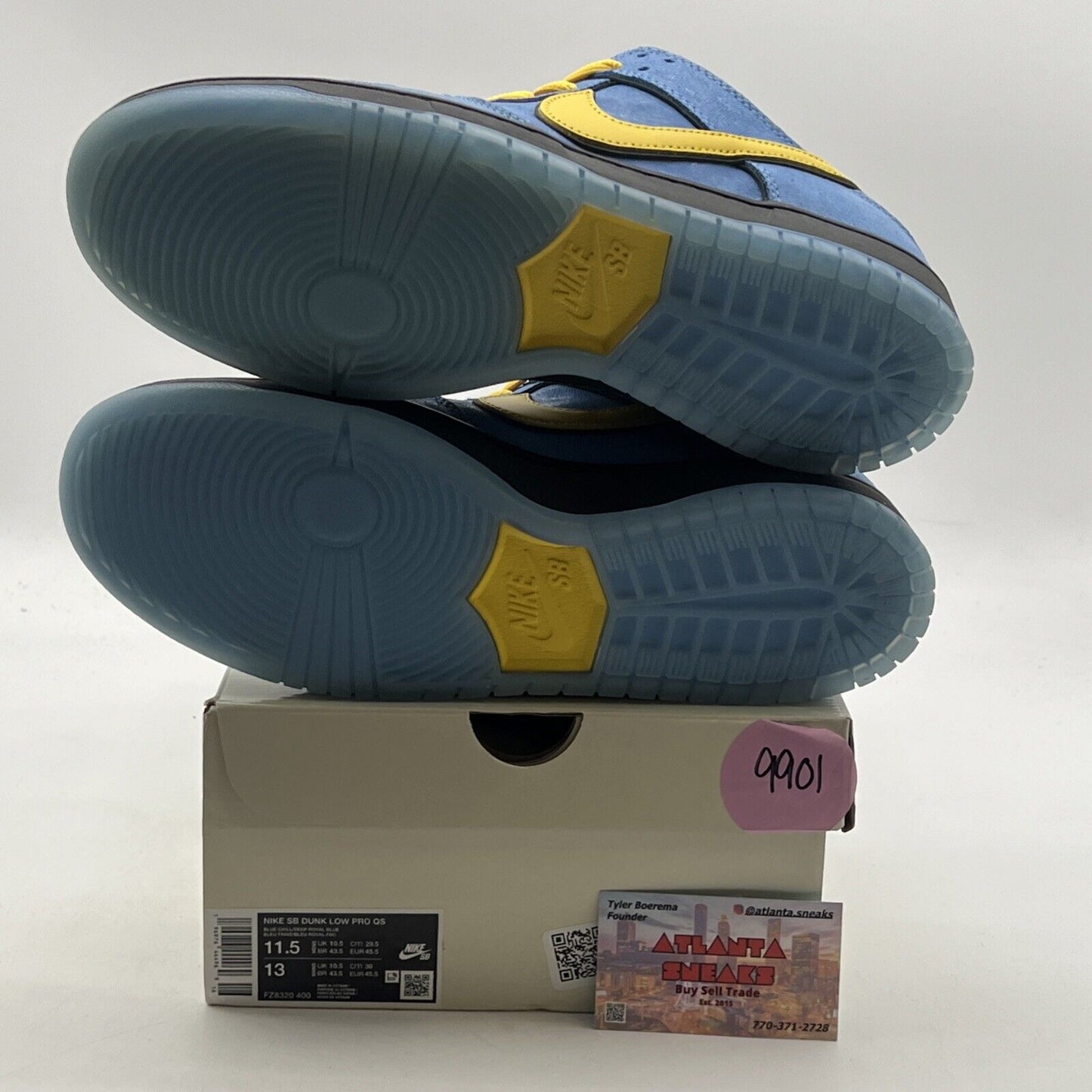 Size 11.5 - Nike The Powerpuff Girls x Dunk Pro SB QS Low Bubbles (FZ8320-400)