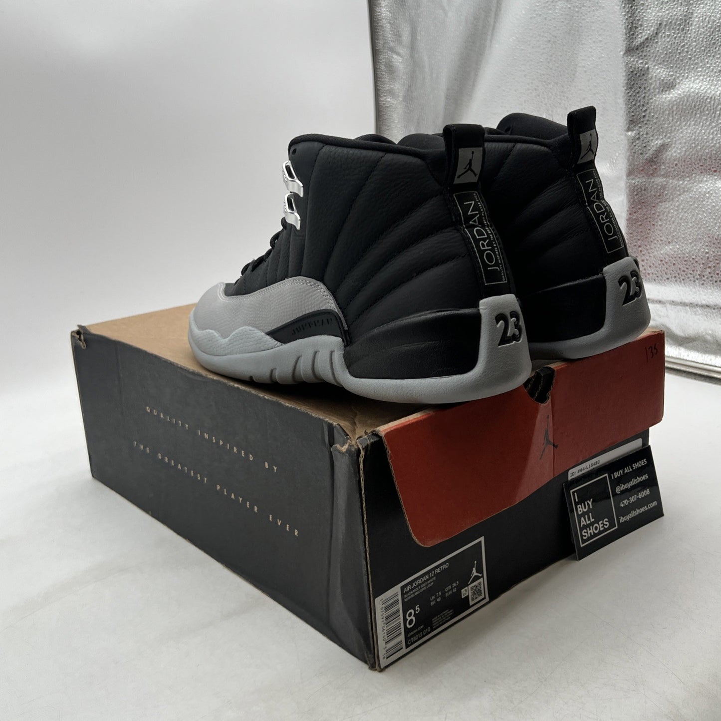 Size 8.5 - Air Jordan 12 Retro Barons (CT8013-010)