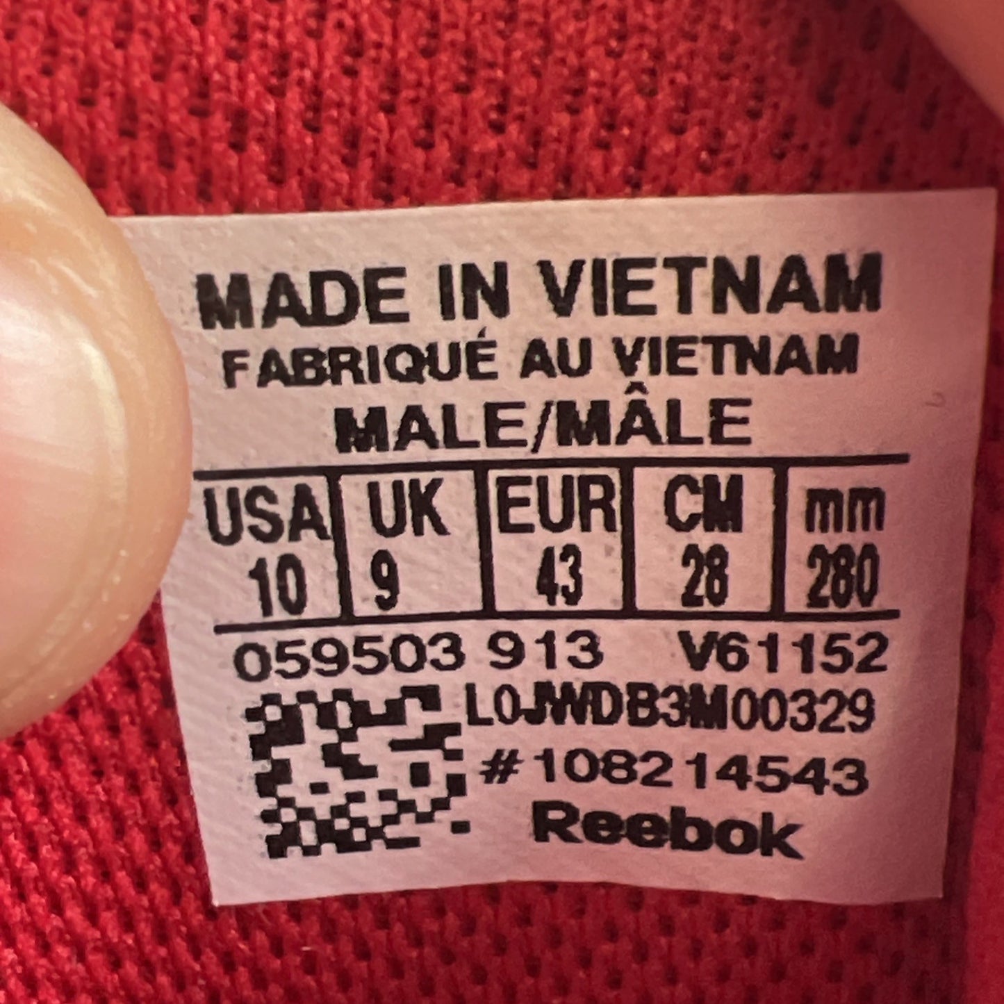 Size 10 - Reebok Kamikaze 2 Cement (V61152)