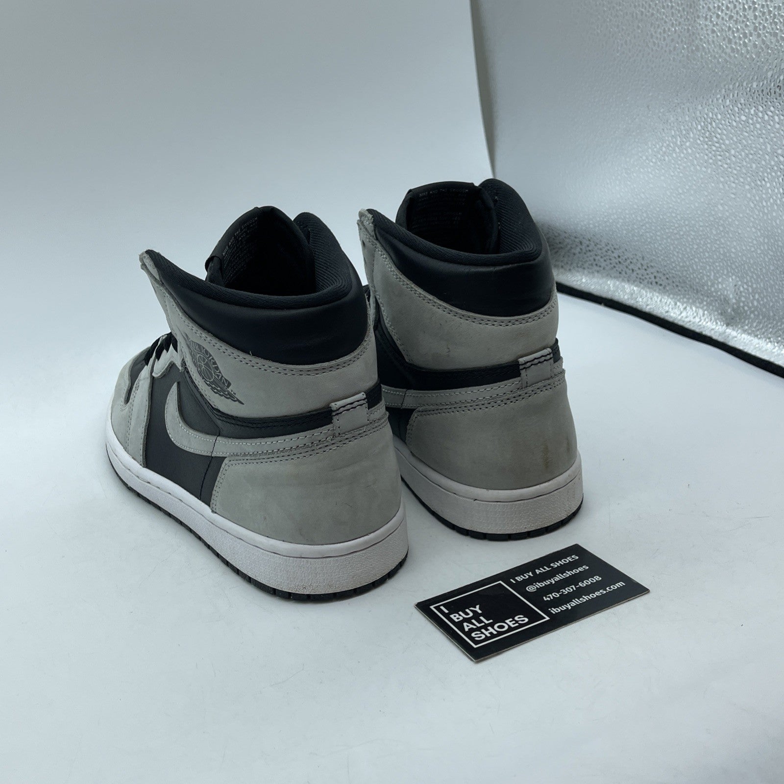Size 9 - Jordan 1 Retro OG High Shadow 2.0 Suede Leather (555088-035)