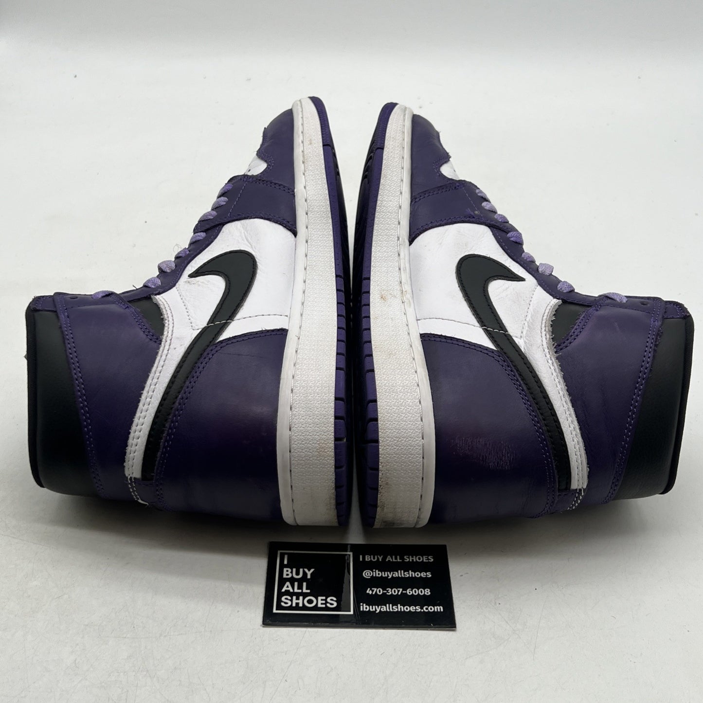 Size 12 - Air Jordan 1 Retro OG High Court Purple 2.0 (555088-500)