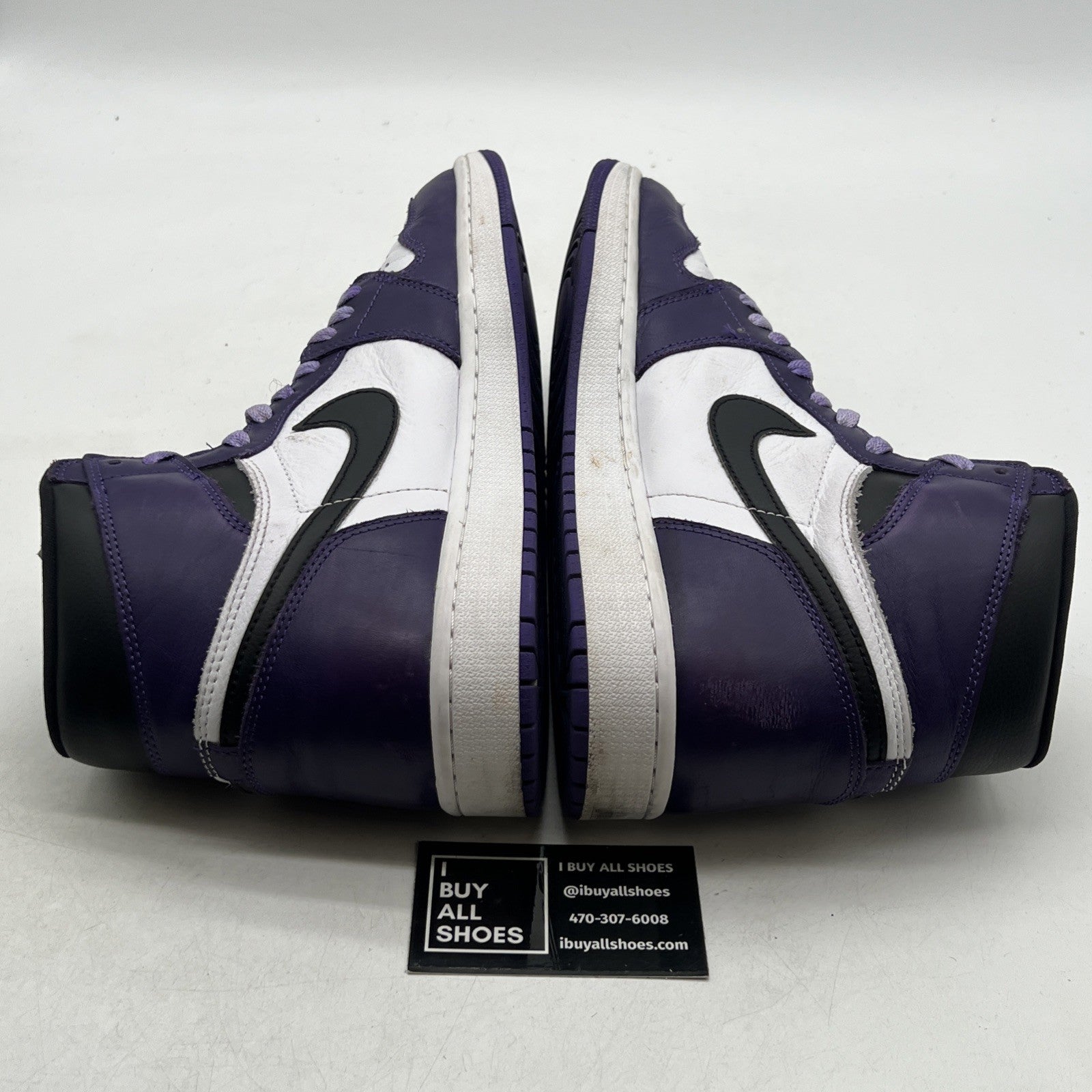 Size 12 - Air Jordan 1 Retro OG High Court Purple 2.0 (555088-500)