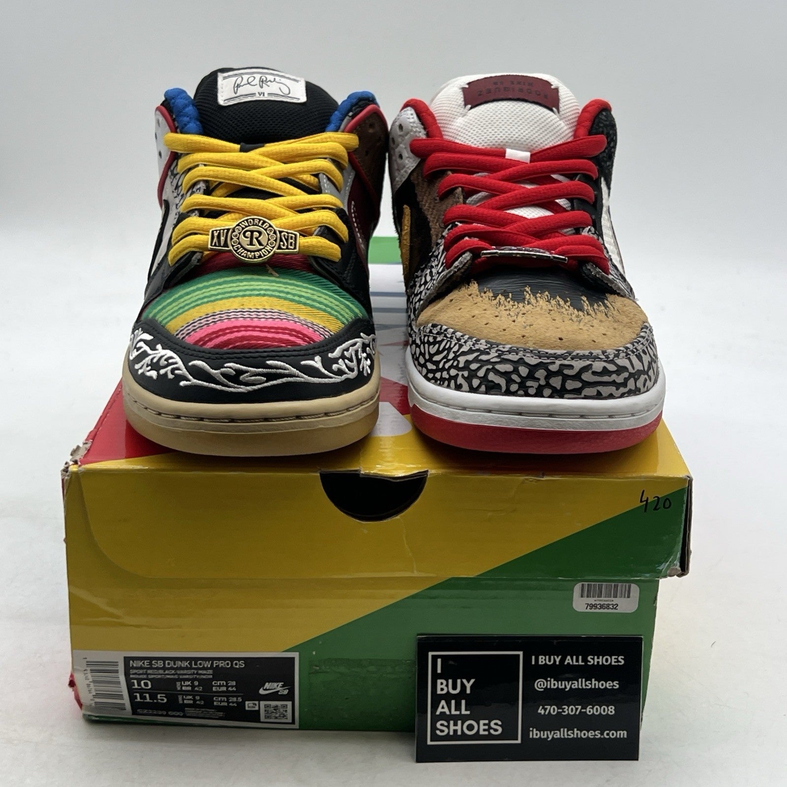 Size 10 - Nike SB Dunk Low What The Paul (CZ2239-600)