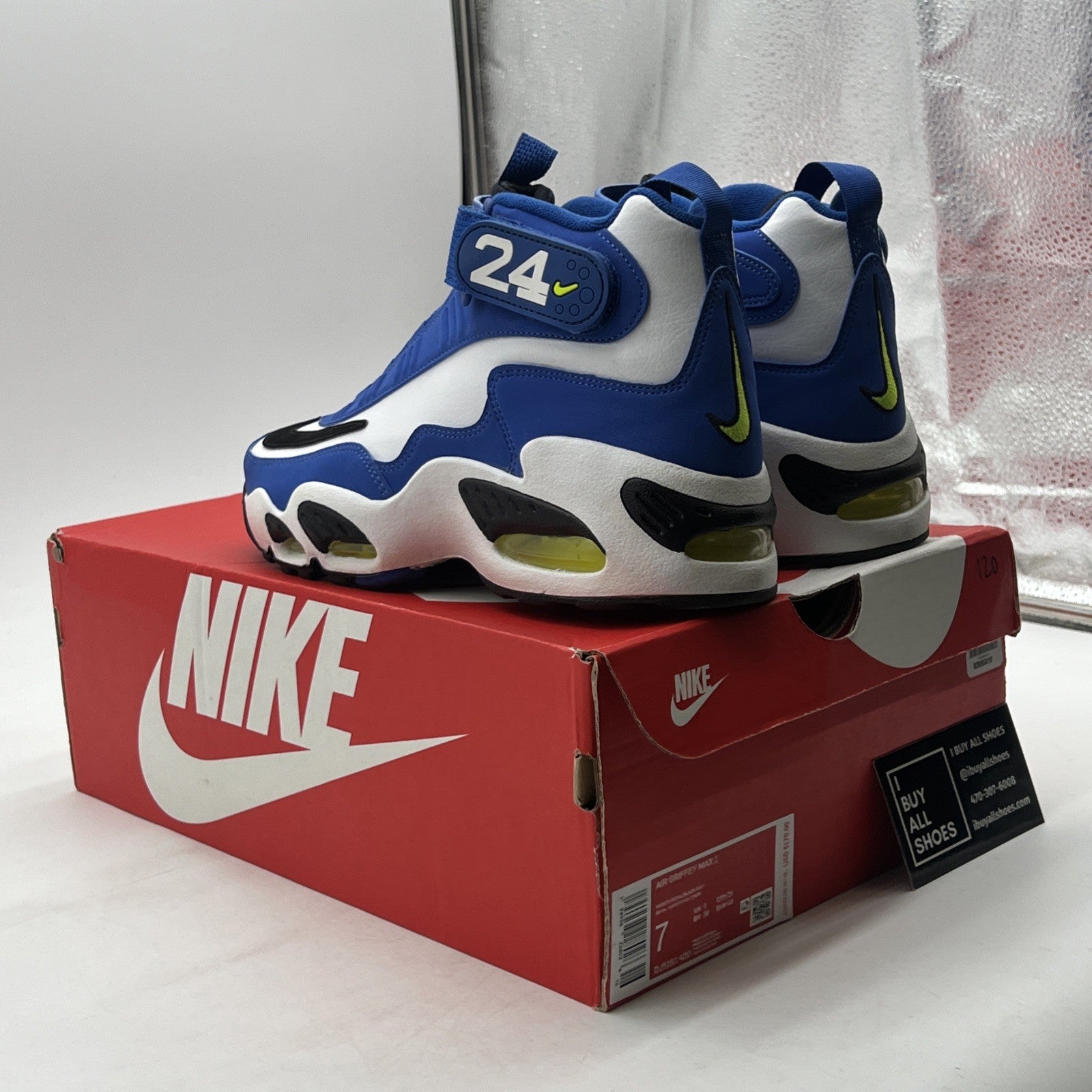 Size 7 - Nike Air Griffey Max 1 2021 Varsity Royal (DJ5161-400)