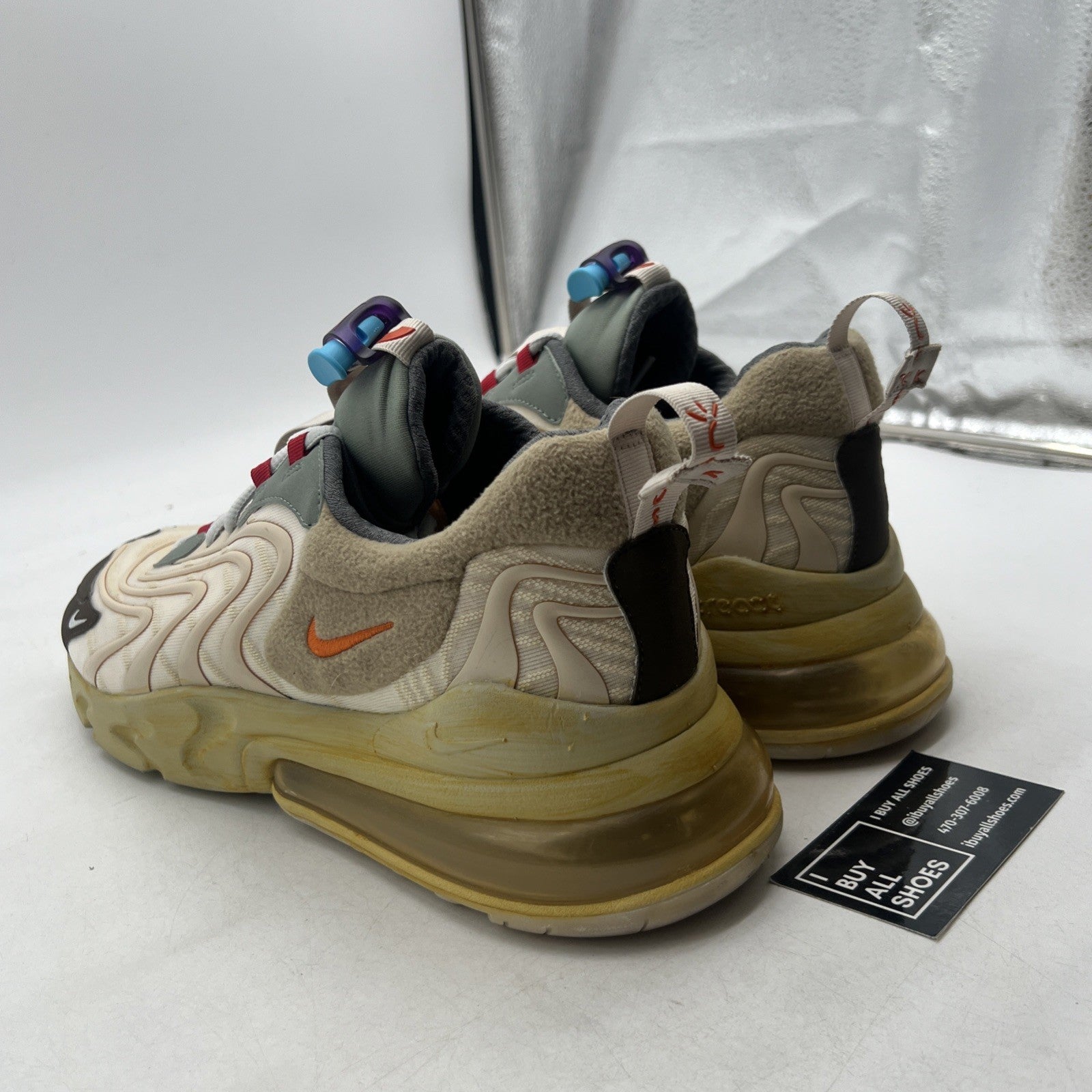 Size 14 - Travis Scott x Nike Air Max 270 React ENG Cactus Trails (CT2864-200)