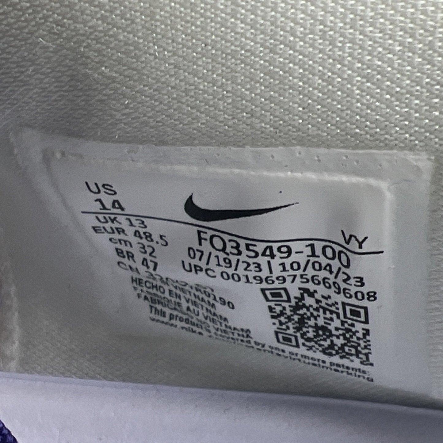 Size 14 - Nike Kobe 8 Protro Court Purple (FQ3549-100)