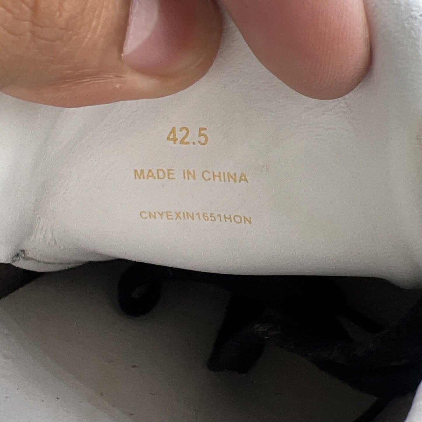 Size 10.5 - Burberry House Check Low Black White Tan Red (8024124)