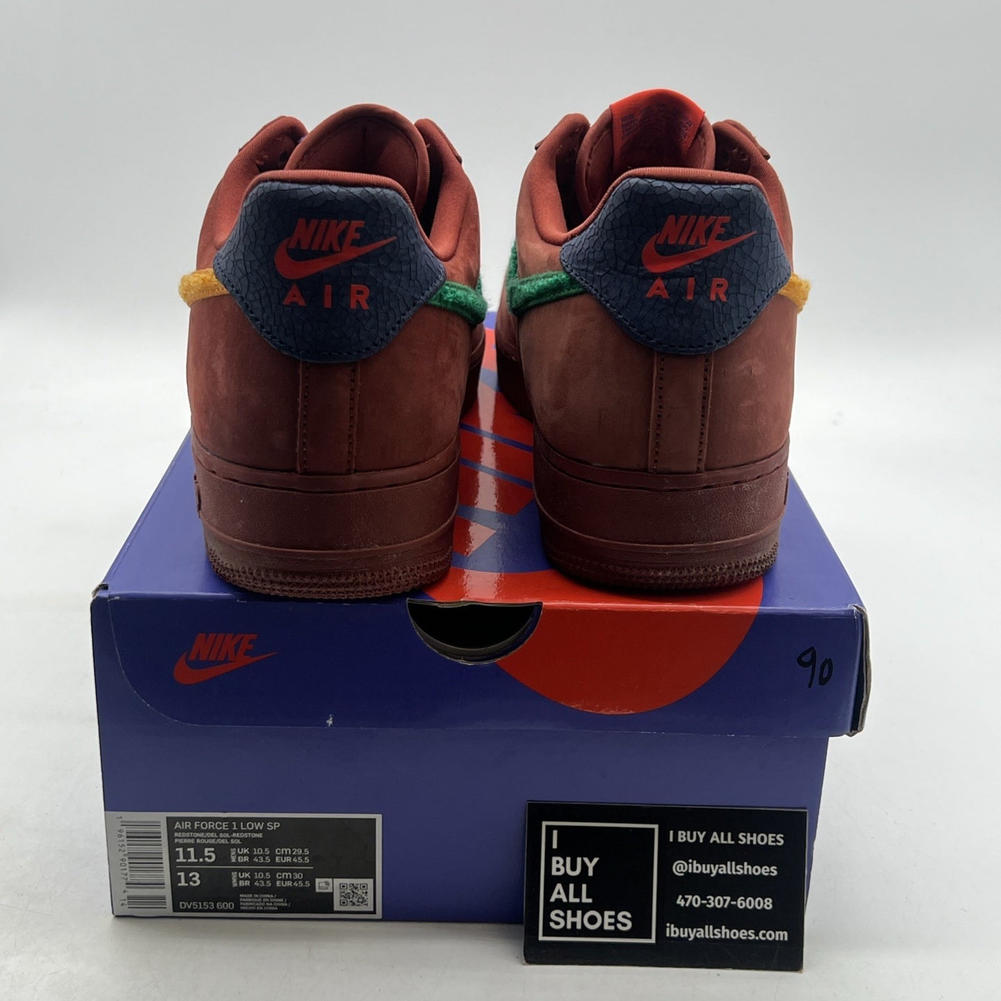 Size 11.5 - Nike Air Force 1 Low La Familia (DV5153-600)