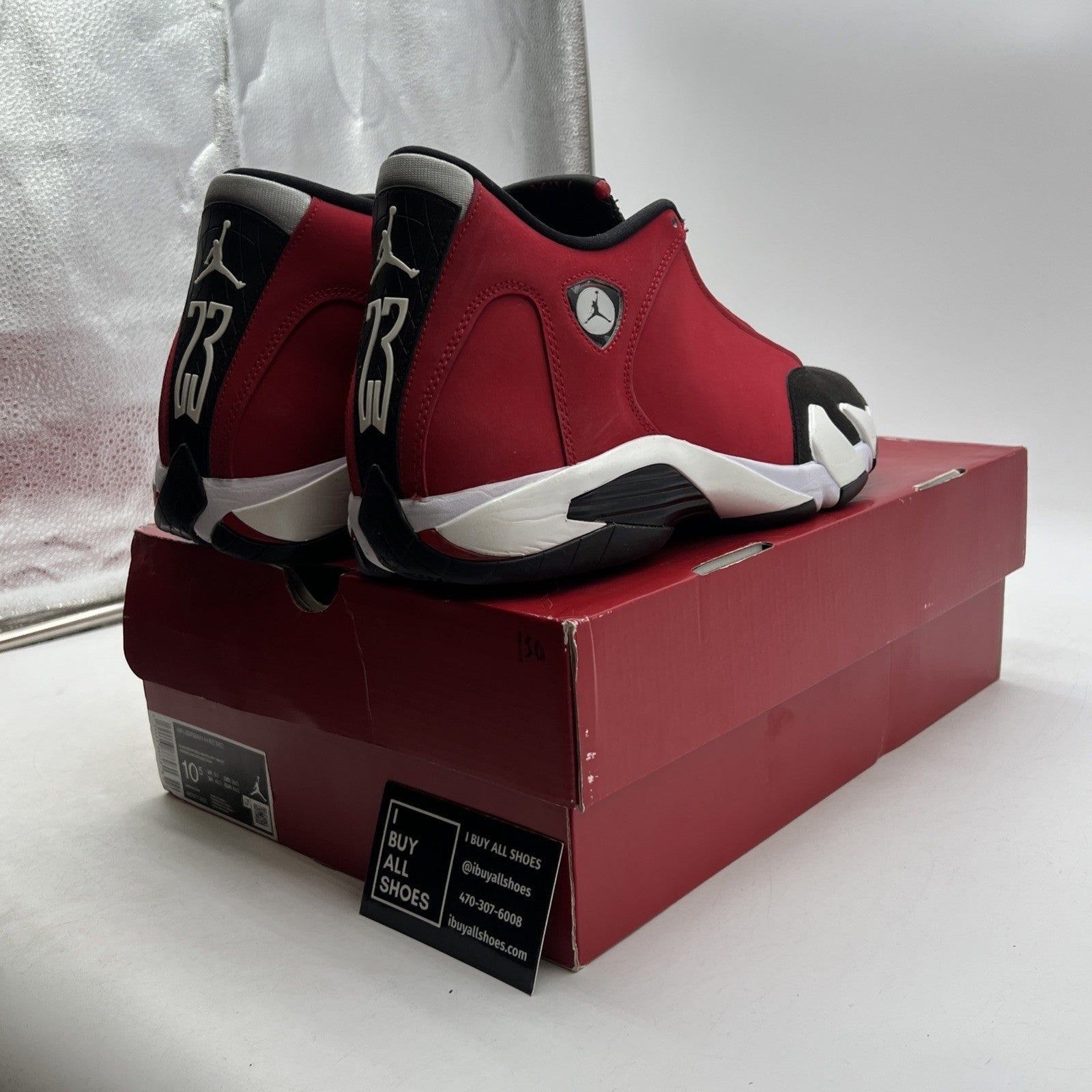Size 10.5 - Air Jordan 14 Retro Gym Red (487471-006)