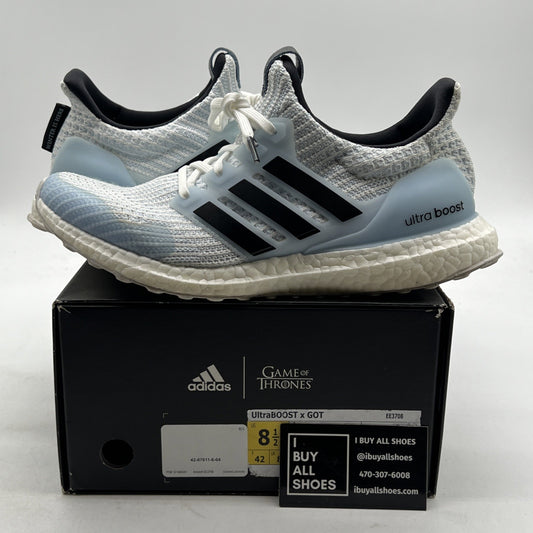 Size 8.5 - adidas Game Of Thrones x UltraBoost 4.0 White Walkers (EE3708)