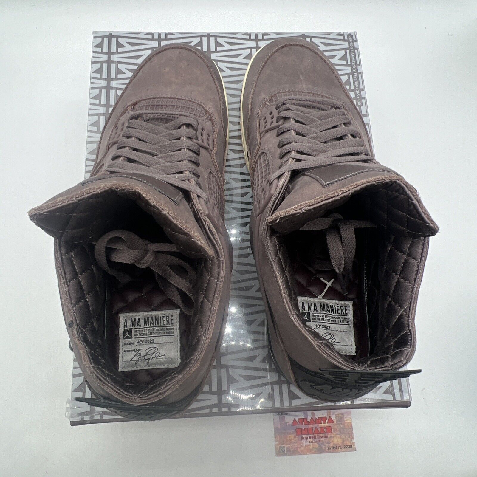 Size 13 - Jordan 4 Retro x A Ma Maniere Mid Violet Ore (DV6773-220)