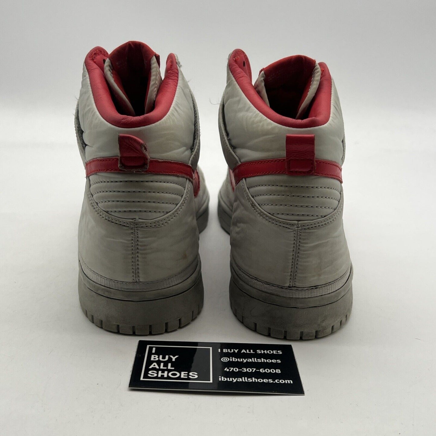 Size 9.5 - Nike Dunk Nylon Premium High Gray (35713-062)