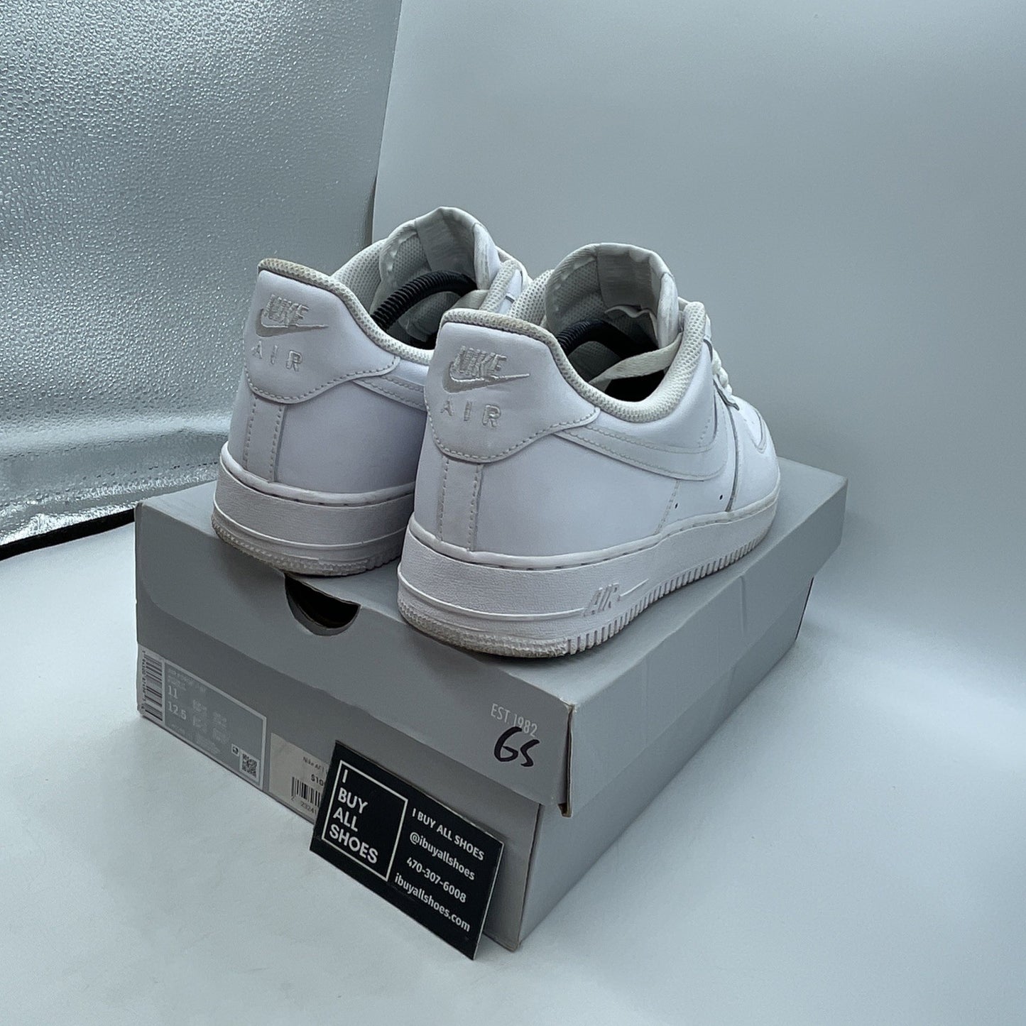 Size 11 - Nike Air Force 1 '07 Low Triple White (CW2288-111)