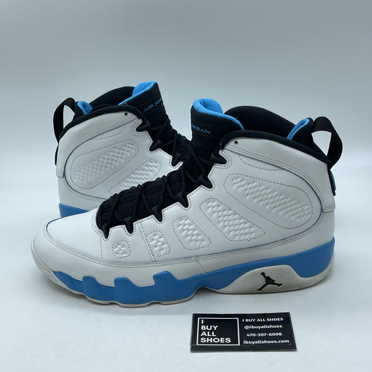 Size 11.5 - Air Jordan 9 Retro 2024 Powder Blue White Leather ( FQ8992-101)