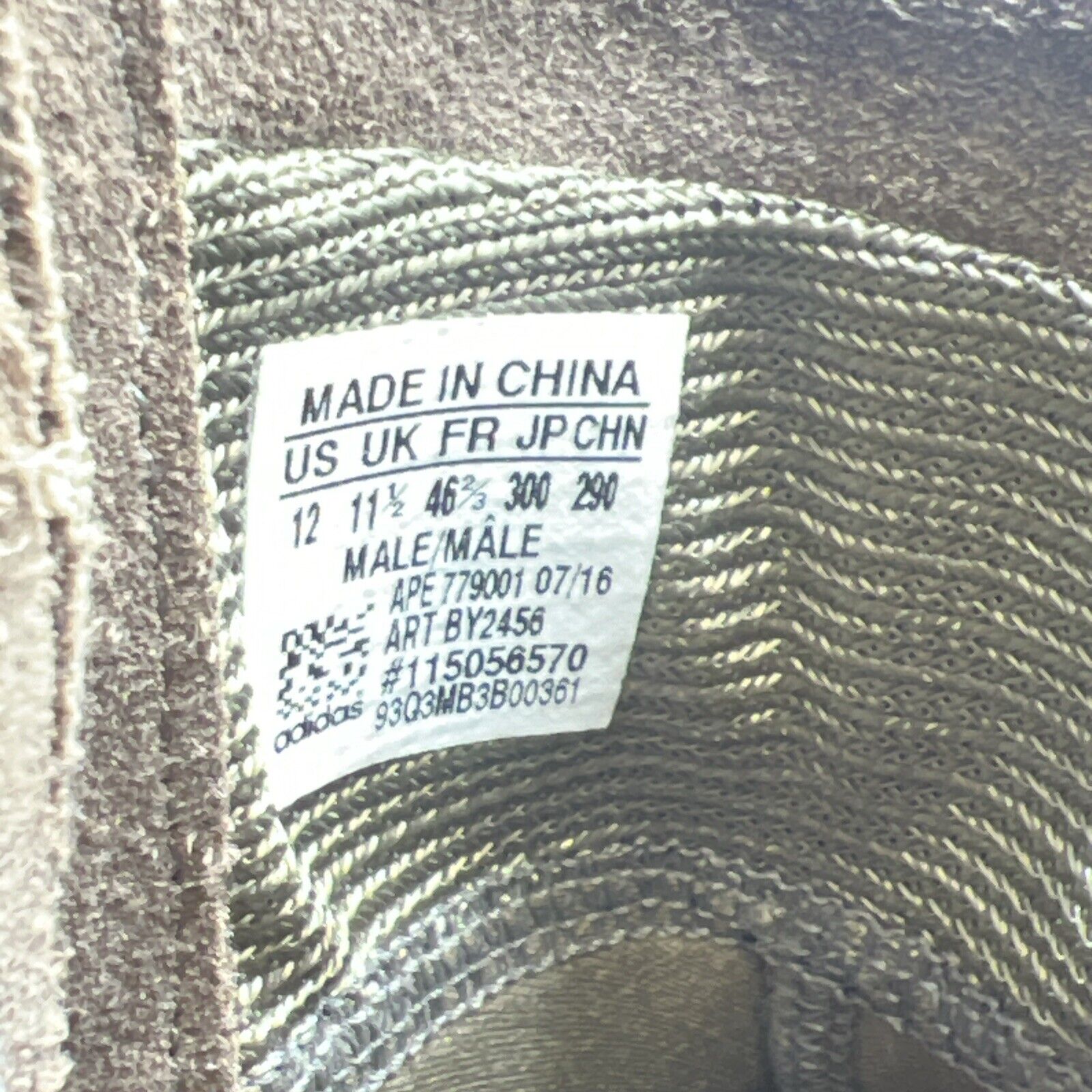 Size 12 - adidas Yeezy Boost 750 Chocolate Suede Gum Brown (BY2456)